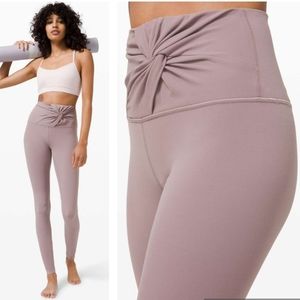 Lululemon Special ED Align High-Rise Tight 28" Twist Waist Violet Verbena Size 4